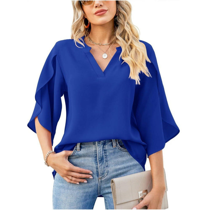 Claire WBC– Elegant Top with V-Neckline