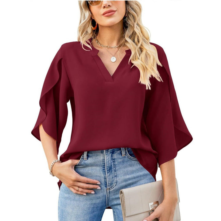 Claire WBC– Elegant Top with V-Neckline