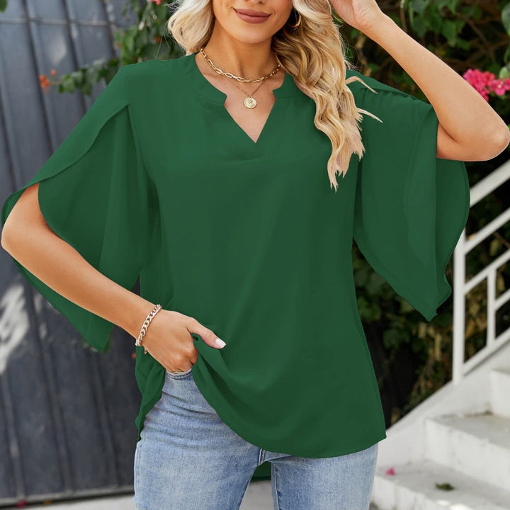 Claire WBC– Elegant Top with V-Neckline