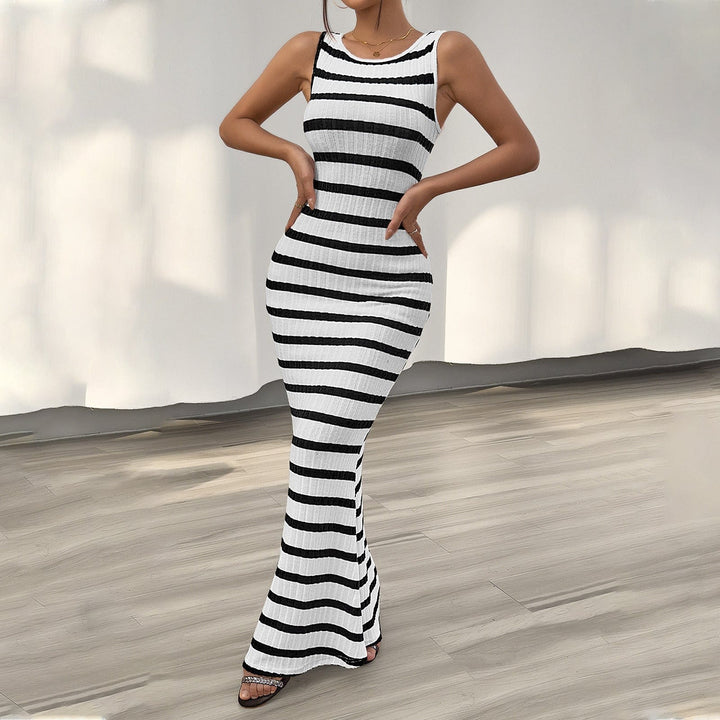 Trude®️ | Narrow Striped Dress