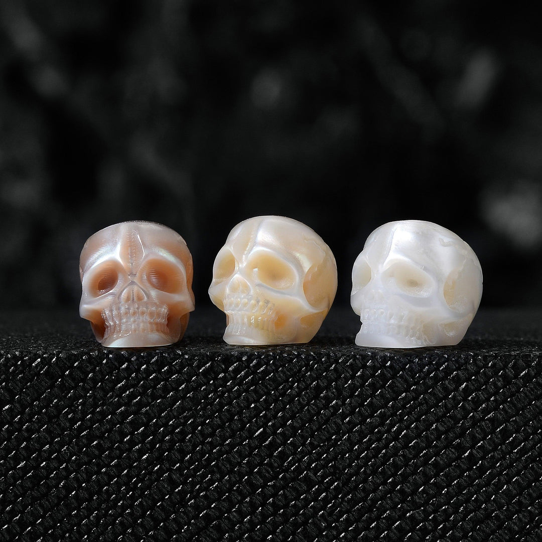 12 Zodiac Signs Sagittarius Pearl Skull CZ Necklace™ Skull Accessories – Adventurous Spirit Meets Elegant Symbolism