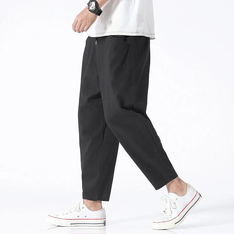 Jey - Urban Cropped Cotton Pants