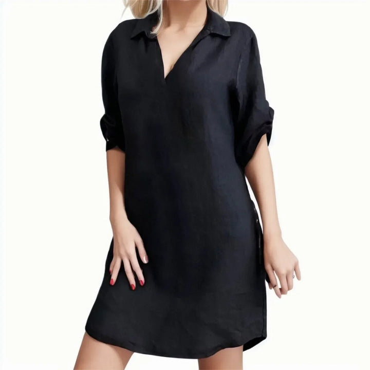 Maya™ - Casual Linen Dress
