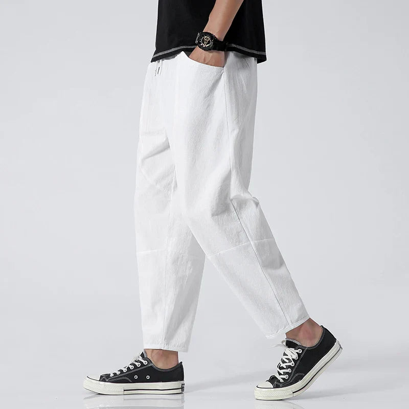 Jey - Urban Cropped Cotton Pants