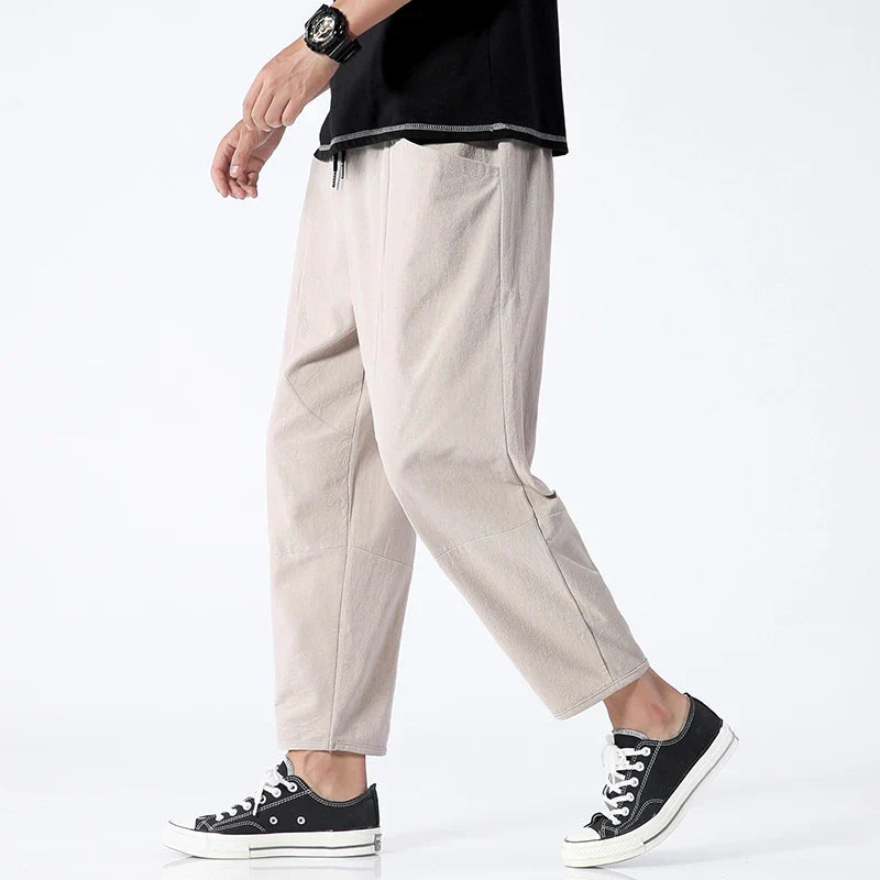 Jey - Urban Cropped Cotton Pants