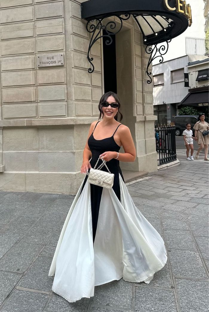 Eliana WD | Paneled Maxi Dress