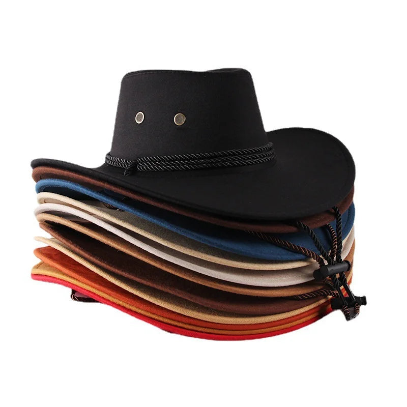 Western Ethnic Cowboy Hat™ Retro Western Style – Boho Charm Meets Rugged Western Style