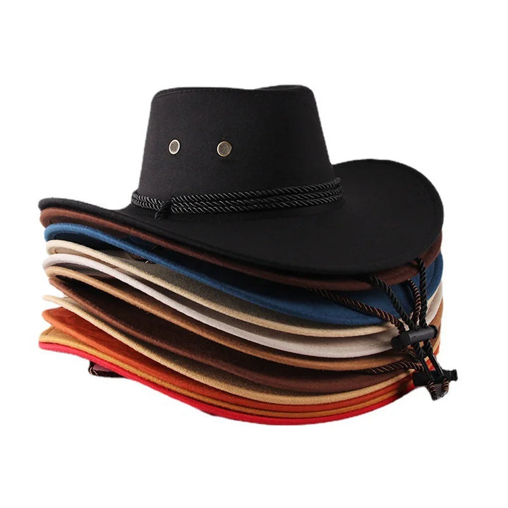 Western Ethnic Cowboy Hat™ Retro Western Style – Boho Charm Meets Rugged Western Style