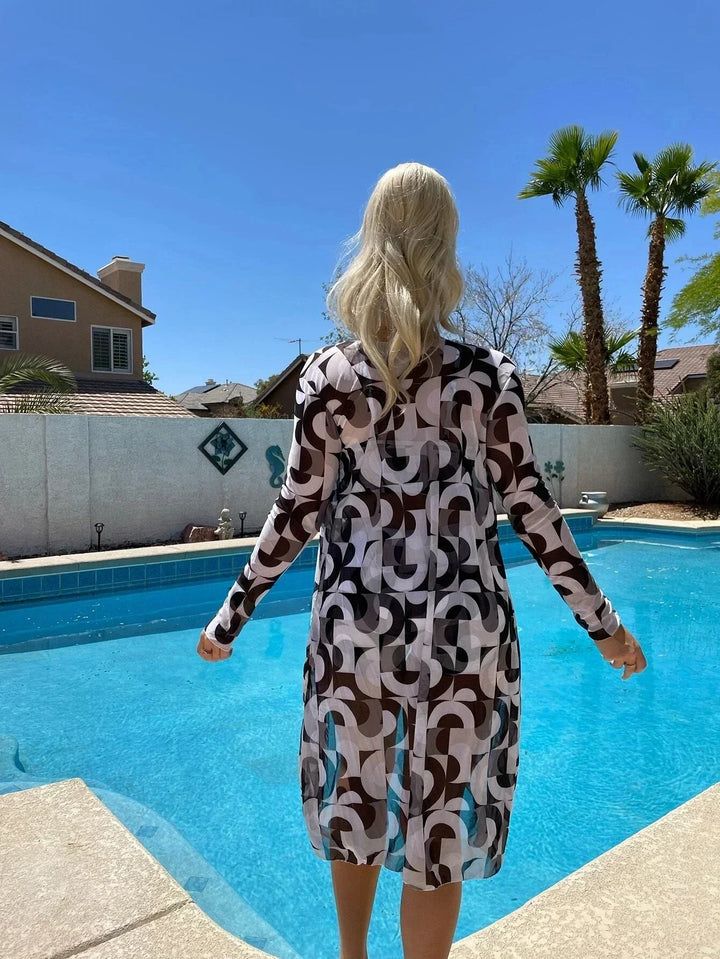 Avery™ SC - High-Waist Bikini Set with Cover-Up