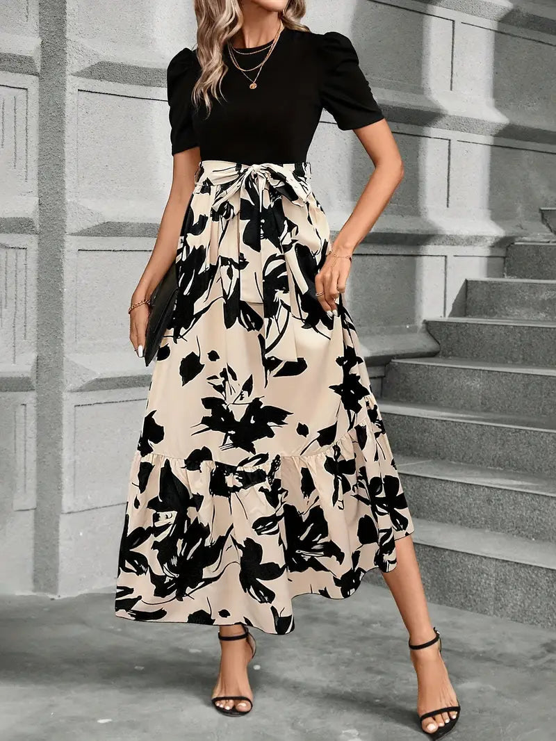 Anna™ Spring Essential - Floral Print Dress