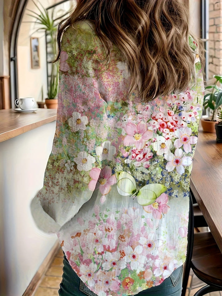 Rachelle™ | Floral Boho Blouse