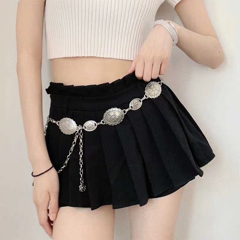 GildedGrace™ Retro Western Style - Vintage Metal Waist Chain