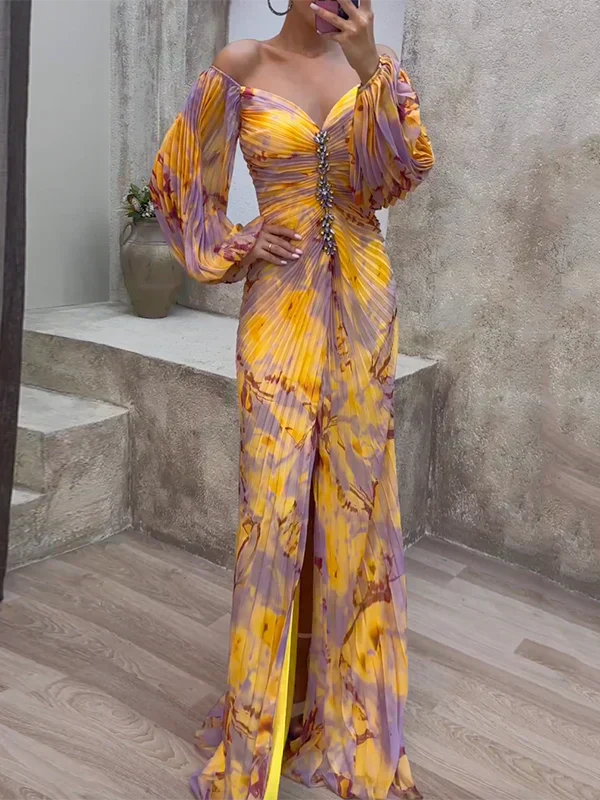 Selina WD | Elegant V-Neck Dress