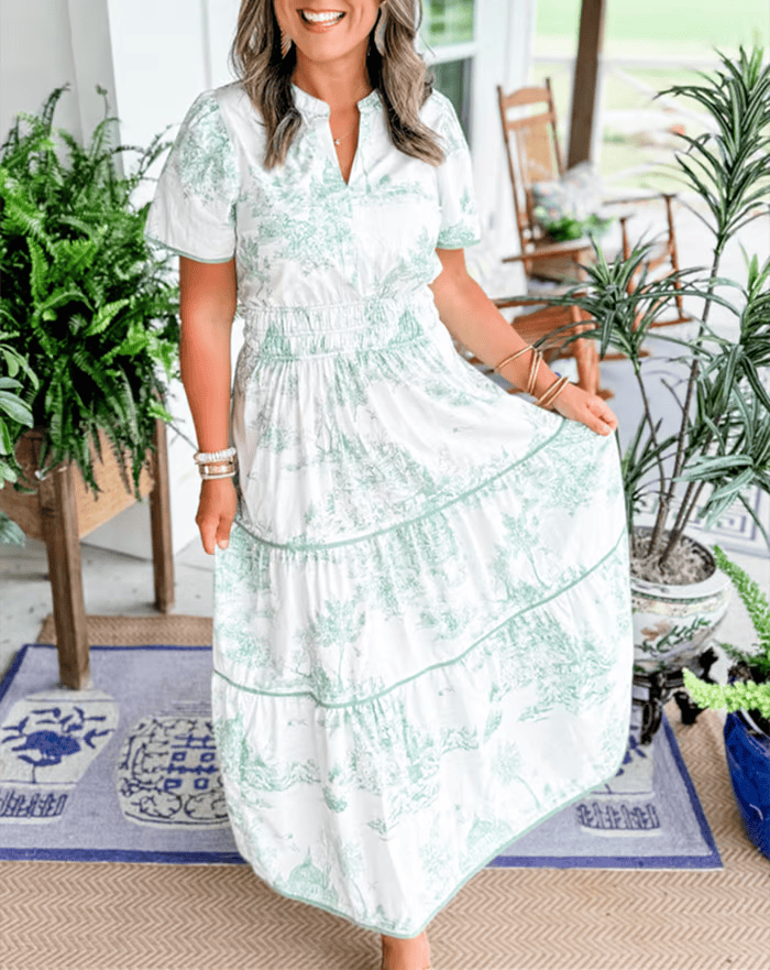 Miranda | Madison Classic Charm Maxi Dress