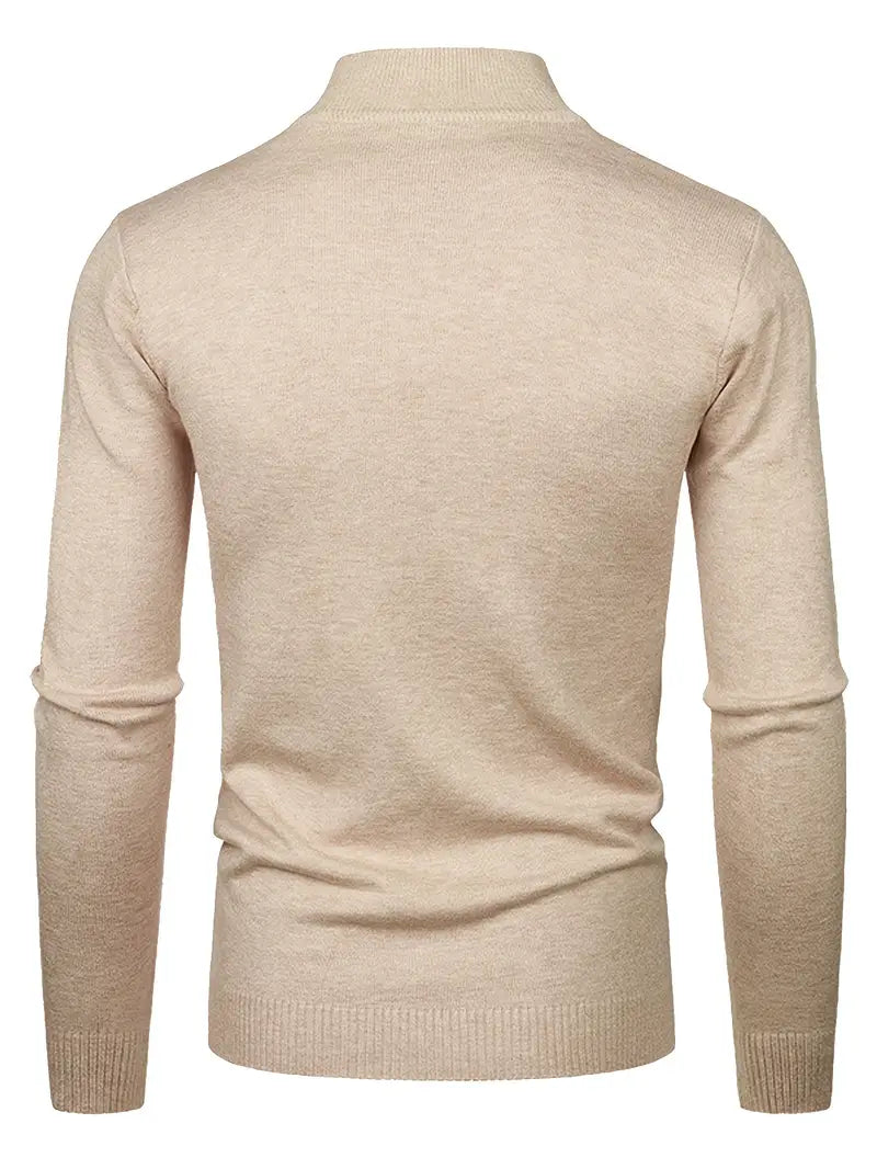 Albert- Classic High Neck Sweater: Style and Comfort for Everyday Wear for Men