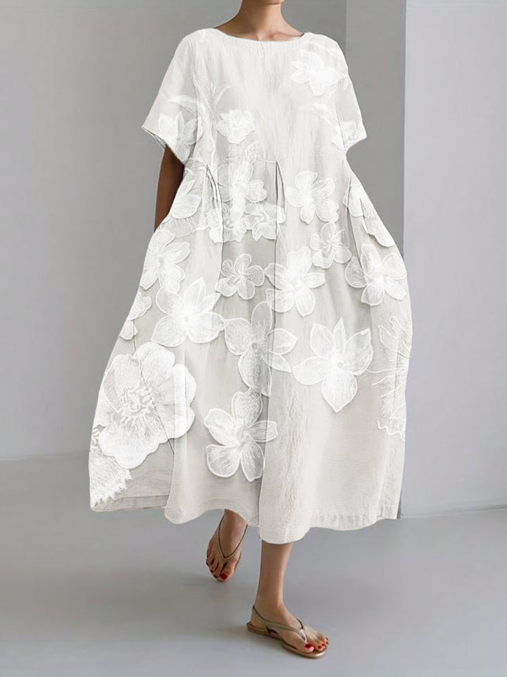 Cirelle™ Newest Arrivals - Elegant Floral Print Dress