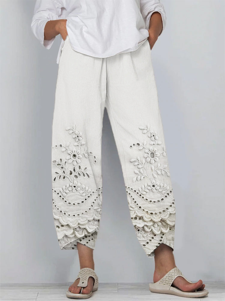 Noelya™ Newest Arrivals - Printed Lace Pants