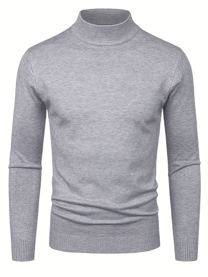 Albert- Classic High Neck Sweater: Style and Comfort for Everyday Wear for Men