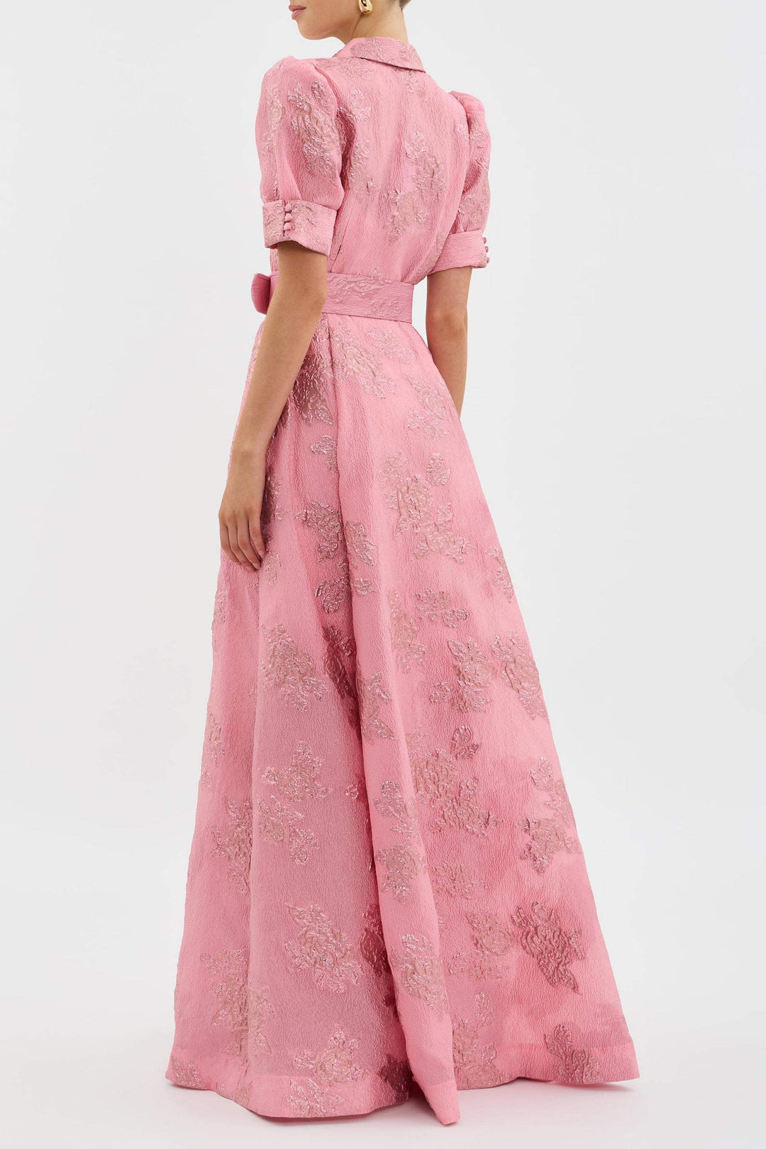 Celina WD | Short Puff Sleeves Dress
