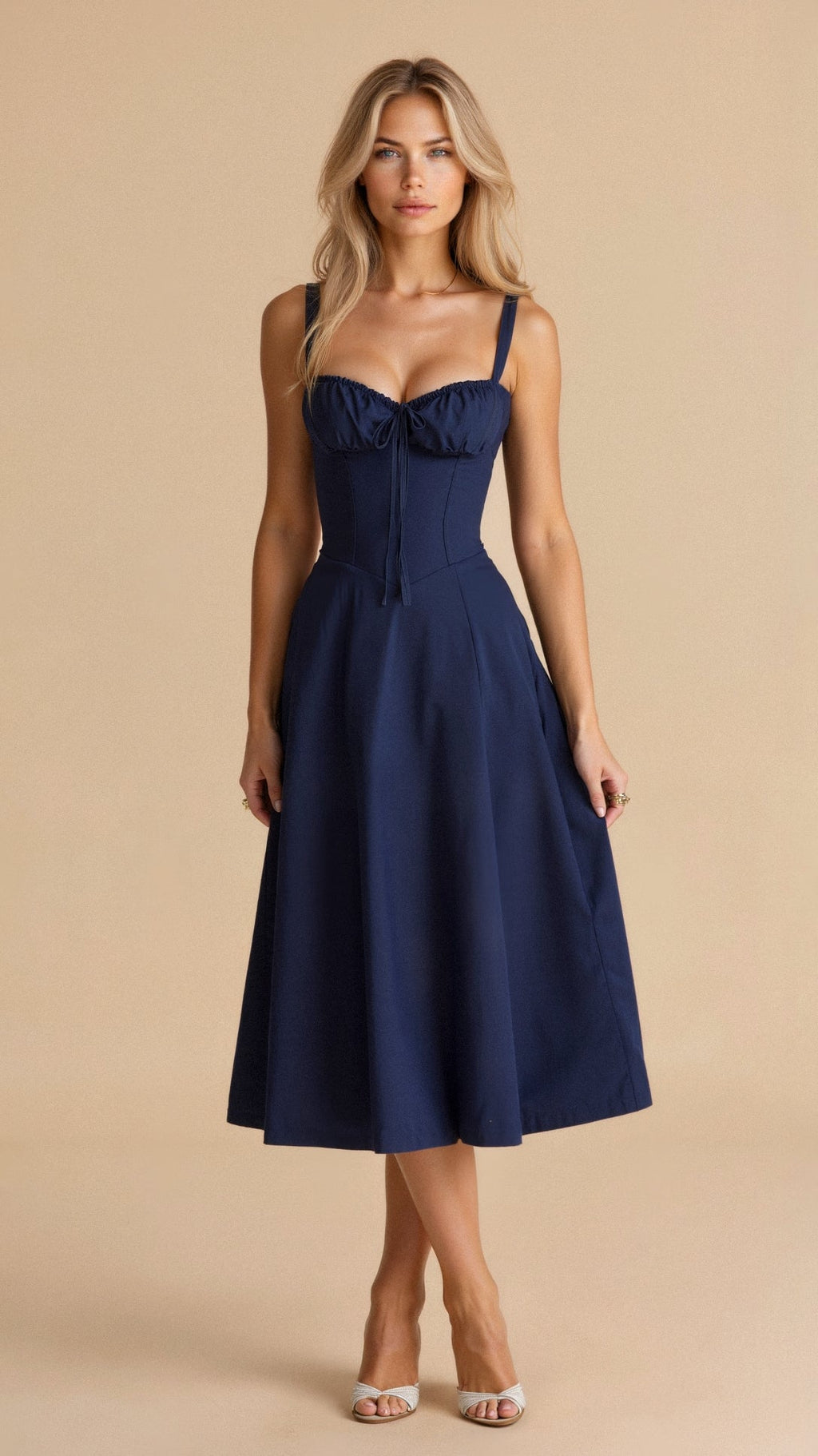 Kiana™ Spring Essential – Waist Sculpting Dress for a Flattering Summer Silhouette