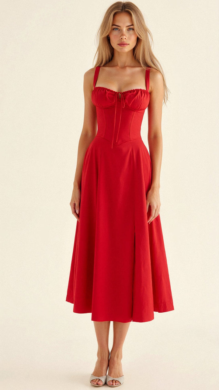 Kiana™ Spring Essential – Waist Sculpting Dress for a Flattering Summer Silhouette