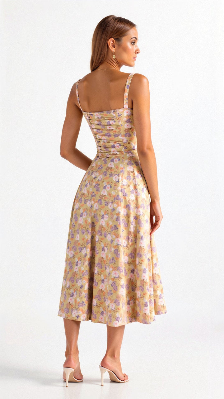 Kiana™ Spring Essential – Waist Sculpting Dress for a Flattering Summer Silhouette