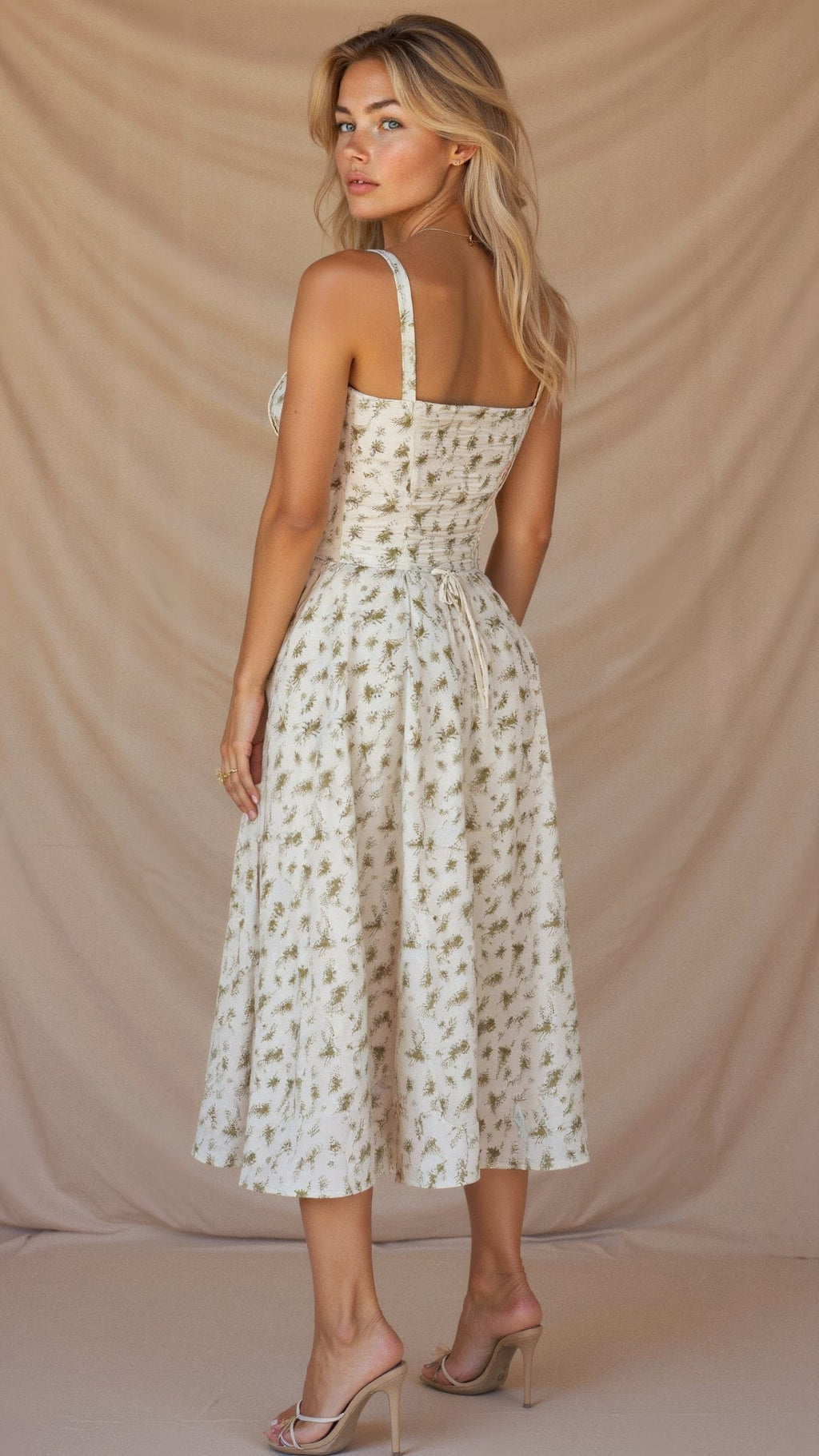 Kiana™ Spring Essential – Waist Sculpting Dress for a Flattering Summer Silhouette