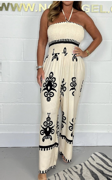Tube Top Suspender Jumpsuit™ – Effortlessly Chic & Comfortable