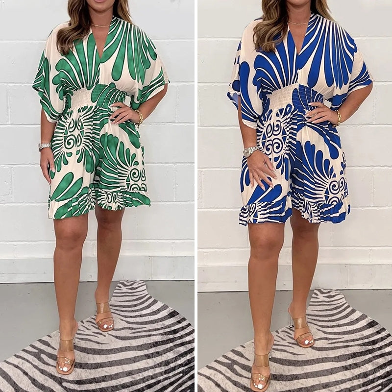 FloraRomper™ Spring Essential – Women's Floral Print Romper for All-Day Style