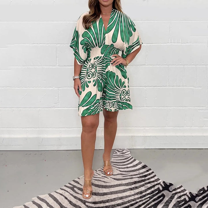 FloraRomper™ Spring Essential – Women's Floral Print Romper for All-Day Style